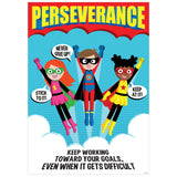 Perseverance Superhero Inspire U Poster