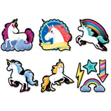 Unicorns 6 inch Designer Cut-Outs (8523)