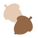Acorn 3 inch 2-color Cut-Outs (8529)