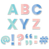 Color Block 5 Designer Letters, 110/Pack