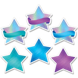 Mystical Magical Shimmering Stars 3 Designer Cut-Outs, 36/Pack