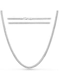 Silver Cuban Link Chain (5mm)