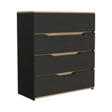 Zoe Dresser -Bedroom -Black / Light Oak