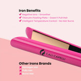 Titanium Hair Straightener Pro-Series 1″ Pink