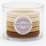 Gentle Cotton Comfort Hair Ties in Cylinder (5pc)
