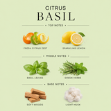 Citrus Basil Body Lotion – Hydrating Moisturizer (10 OZ)