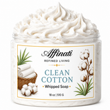 Clean Cotton Whipped Soap