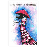 Find Comfort In Darkness Print