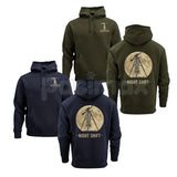 Coyote Night Life Hunting Hoodie – Thermal Predator Hunter Gear, Rugged Men’s Pullover, Gift for Coyote & Varmint Hunters