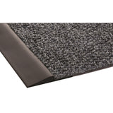 Dura-Dot 3'x5' Blue/Gray Scraper/Wiper Mat with nosing all four sides