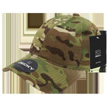 Decky 6300MC Relaxed Low Crown Cap Multicam
