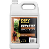 Defy Extreme 1 Gallon SemiTransparent Exterior Wood Stain, Cedar Tone