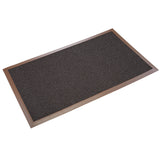 Spaghetti Mat Unbacked 4'x6' Nosed-All Brown Scraper Mat