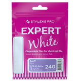 Disposable White Files For Short Nail File (10 Pcs) DFE-51 - STALEKS
