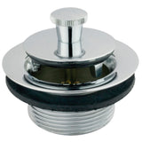 Kingston Brass DLL201 Brass Lift & Lock Tub Drain, Polished Chrome