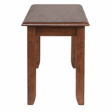 Sunset Trading Simply Brook 42 Dining Bench - Amish Brown - Solid Wood
