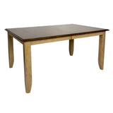 Sunset Trading Brook 7 Piece 72 Rectangular Extendable Table Dining Set | Seats 8