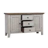 Sunset Trading Country Grove Buffet | Distressed Gray And Brown Wood