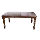 Sunset Trading Andrews 72 Rectangular Extendable Dining Table | Chestnut Brown | Seats 8