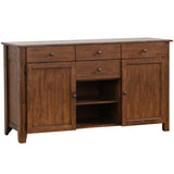 Sunset Trading Simply Brook Sideboard Server | Amish Brown