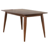 Sunset Trading Mid Century 60 Rectangular Dining Table | Seats 6