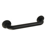 Kingston Brass DR214120 Milano 12Inch Decorative 11/4Inch OD Grab Bar, Matte Black