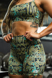 Women's High-Waisted Seamless Front Compression Training Shorts | Lethal Venom