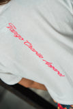 Feral - Women's White Crop Tee