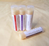 natural lip balm (4 flavors)