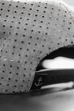 Lost At Sea Gunmetal PVC Snapback