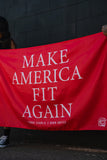 Make America Fit Again - Flag