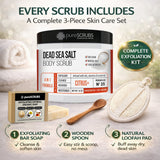 Citrus+ Body Scrub - Dead Sea Salt - Premium Blend #25