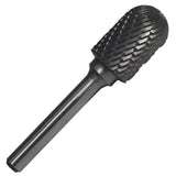 SC3B 3/8 X 11/2 Cylindrical Radius End Carbide Burr 1/4 Shank, DULSC3B