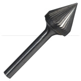 SJ6 5/8 X 1/2 60 Carbide Burr 1/4 Shank, DULSJ6