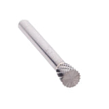 SN4 1/2 X 1/2 Inverted Cone Carbide Burr 1/4 Shank, DULSN4