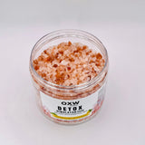 Detox+ Himalayan Epsom Bath Salt Infused with Rosemary and Lemon Essential Oils 1 lb Jar