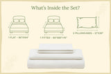 Organic Sateen Bed Sheets Set