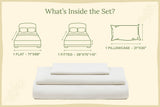 Organic Sateen Bed Sheets Set