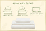 Organic Sateen Bed Sheets Set