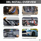 Dodge Charger Spec-D Multicolor Flow DRL Boards (2011-2014)