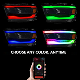 Ram 1500 (Mid-Level Trim) Multicolor DRL Boards (2019-2024)