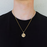Dragon Pendant Necklace Set