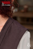 Dungeons & Dragons Druid Long Vest Brown