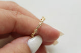 Mystical Rose Ring 14k Yellow Gold