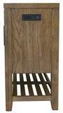 Sunset Trading Saunders Sideboard Buffet Server Tv Home Entertainment Center | Storage Cabinet Drawers Open Shelf Usb Power Stri