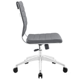 Jive Armless Mid Back Office Chair - Gray