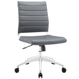 Jive Armless Mid Back Office Chair - Gray