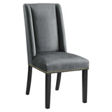 Baron Performance Velvet Dining Chairs - Set Of 2