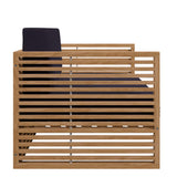 Carlsbad 3-Piece Teak Wood Outdoor Patio Outdoor Patio Set