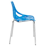 Stencil Dining Side Chair - Blue